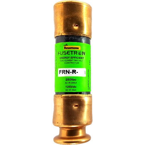 FRN-R-15 Fuse - Bussmann,15A,FRN-R,Class RK5,Time Delay,250V,15