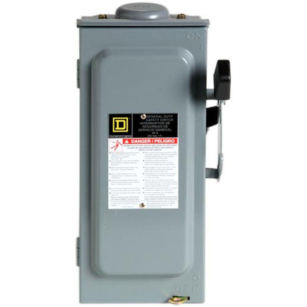 DU322RB Safety Switch - Square D,60A,DU,Safety Switch,240V,60 Amp
