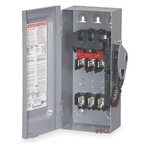 H361 Safety Switch - Square D,30A,H,Safety Switch,600V,30 Amp