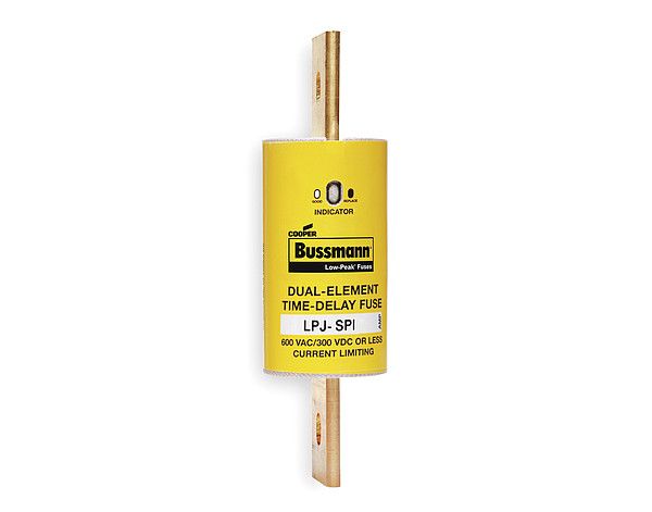 LPJ-100SP Fuse - Bussmann,100A,LPJ,Class J,Time Delay,600V,100 Amp