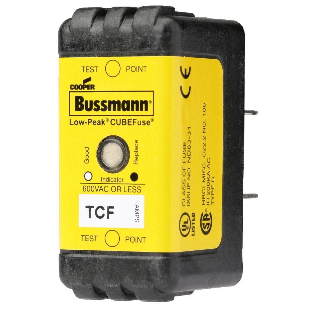 TCF50 Fuse - Bussmann,50A,TCF,Class J,Time Delay,600V,50 Amp