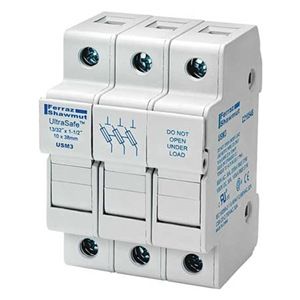 Lot De 3 Porte-fusibles GOULD SHAWMUT 30320R 2P 30A 600V - Occasion Mais Fonctionnel